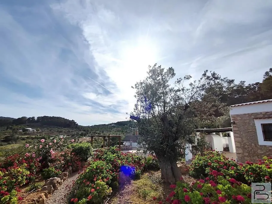 Casa Can Lluc Con Piscina, Jardin Y Vista Al Campo Sant Miquel de Balansat Španělsko