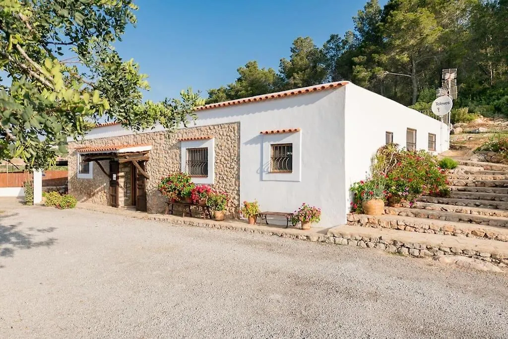 Casa Can Lluc Con Piscina, Jardin Y Vista Al Campo Sant Miquel de Balansat Prázdninový dům
