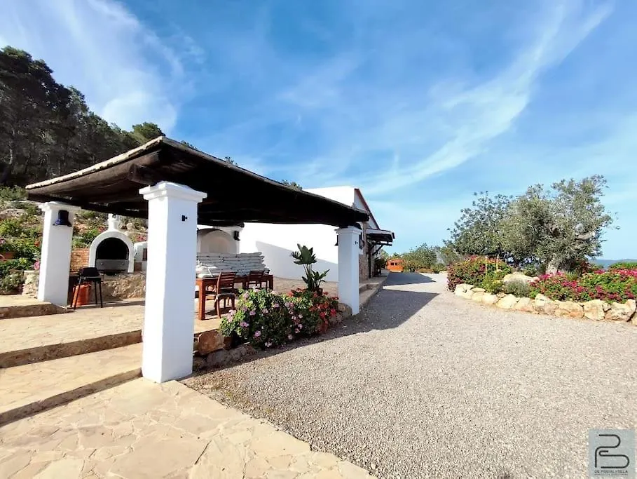 Casa Can Lluc Con Piscina, Jardin Y Vista Al Campo Sant Miquel de Balansat